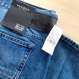 PACSUN NWT stacked skinny 38x32 denim